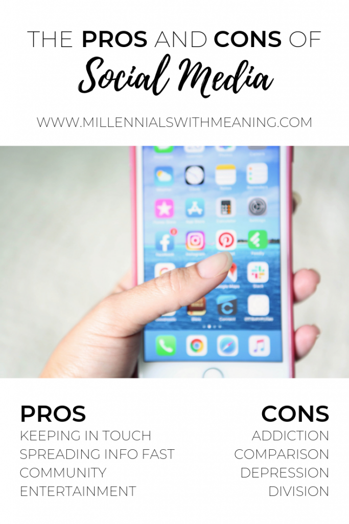 The Pros and Cons of Social Media | Millennials with Meaning