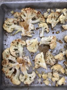Cauliflower Steaks - A Sample Daniel Fast Meal Plan | Millennials with Meaning