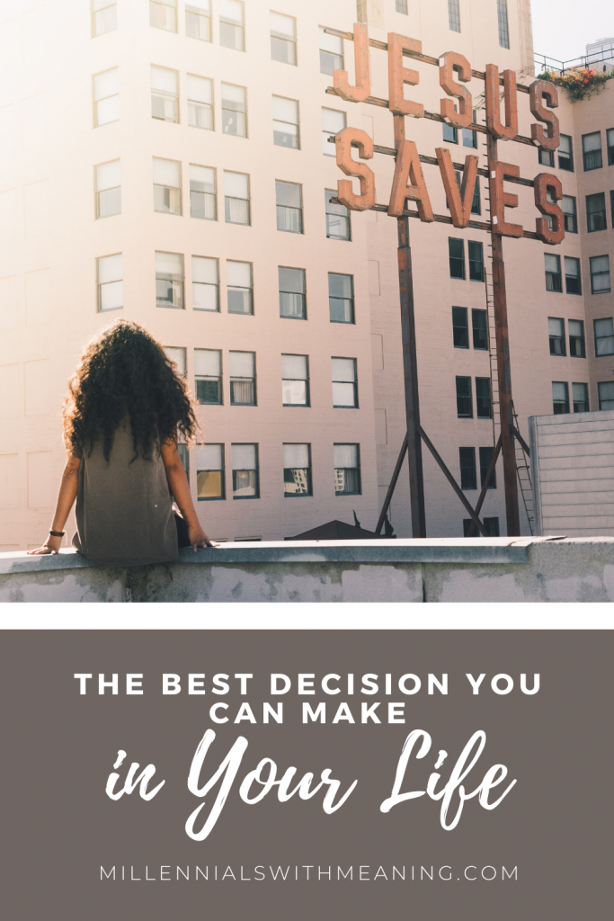The Best Decision You Can Make in Your Life | Millennials with Meaning