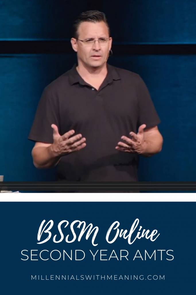 BSSM Online Second Year AMTs | Millennials with Meaning